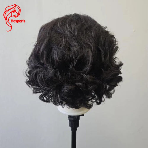 Coupe courte ondulée