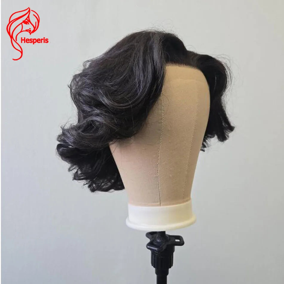 Coupe courte ondulée