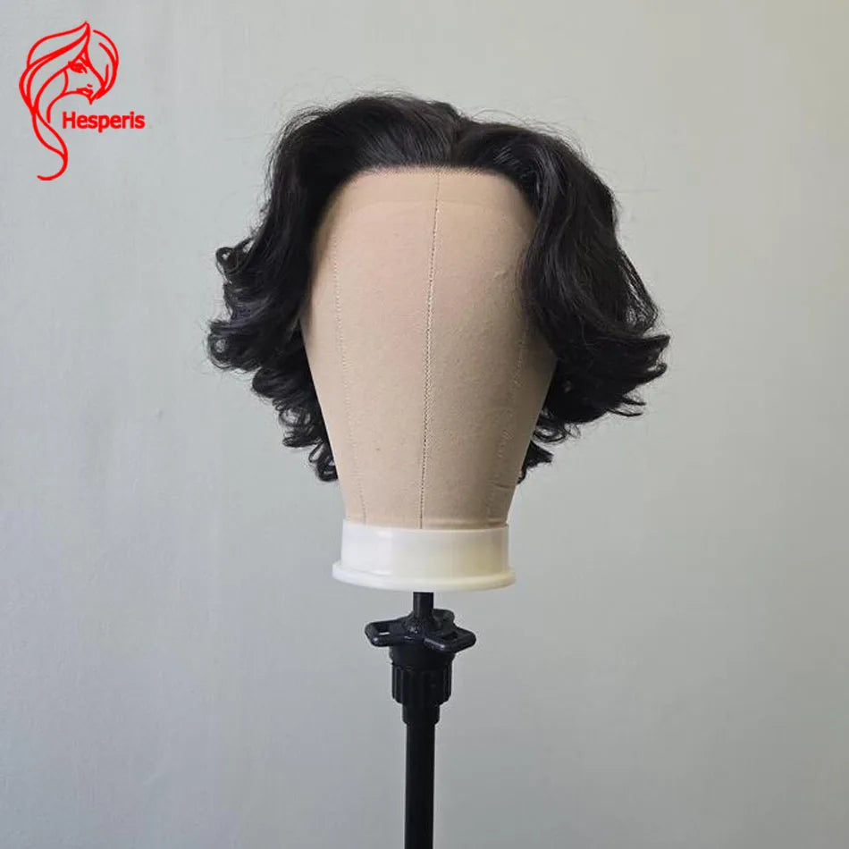 Coupe courte ondulée